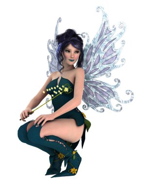 3d cg işleme bir peri