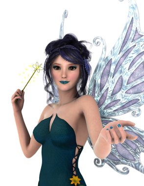 3d cg işleme bir peri