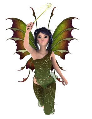 3d cg işleme bir peri