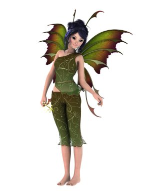 3d cg işleme bir peri