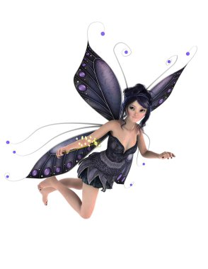 3d cg işleme bir peri