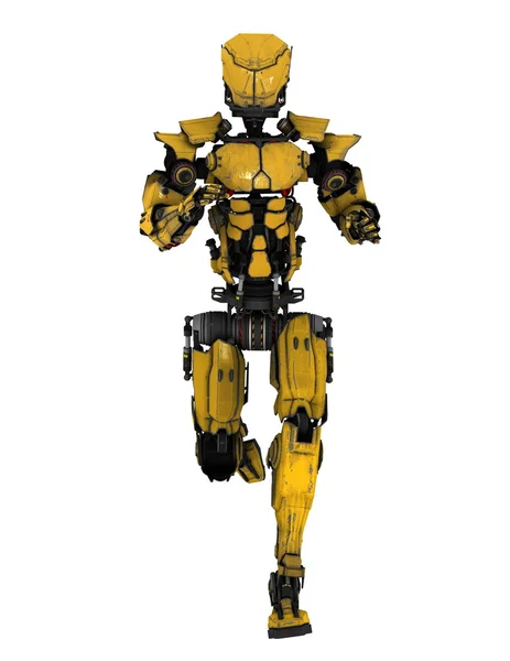 3D-cg-Darstellung eines Roboters — Stockfoto