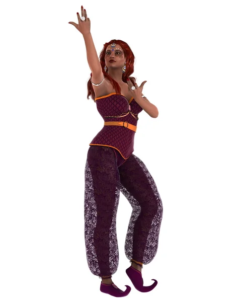 3D CG rendering of a dancer — Stock Photo, Image