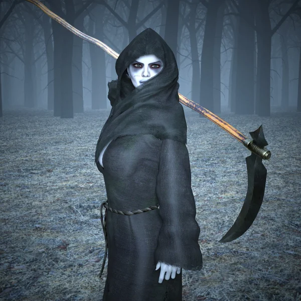 3D CG rendering of a witch — Stock Photo, Image