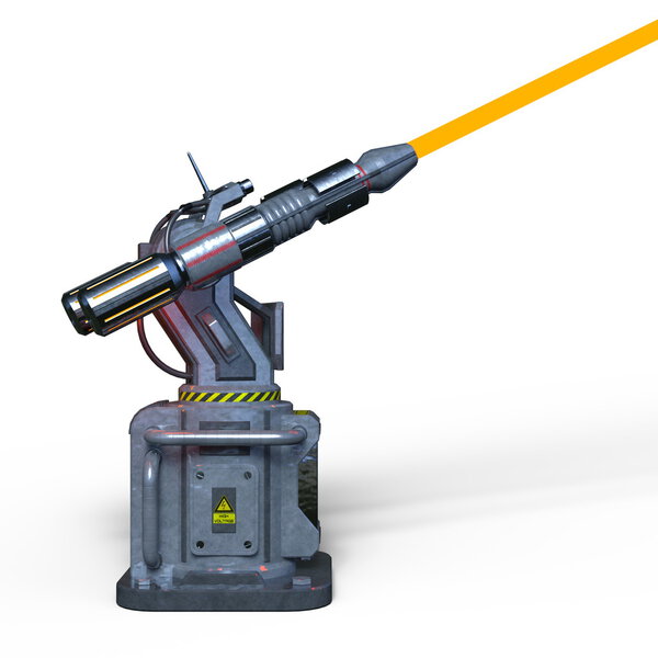 3D CG визуализация лазерных рукавов
