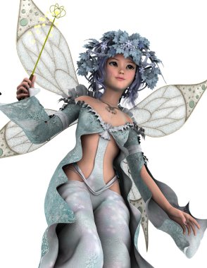 3d cg işleme bir peri.