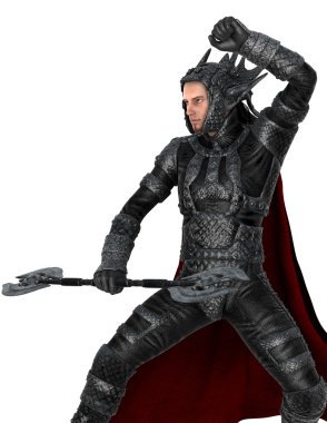 bir şövalyenin 3d cg işleme