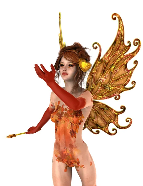 3D CG rendering of a fairy — Stock Photo, Image