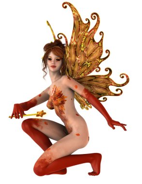 3d cg işleme bir peri