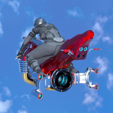 3d cg işleme süper bir kadın