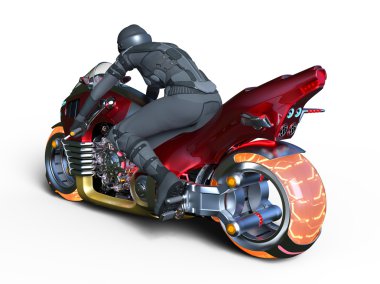 3d cg işleme süper bir kadın