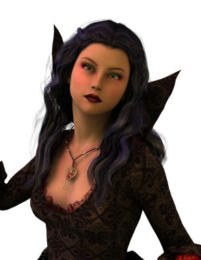 3d cg işleme bir prenses