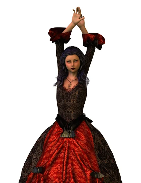 3D CG rendering of a princess — Stock Photo, Image