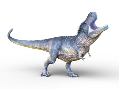 bir dinozor 3d cg işleme