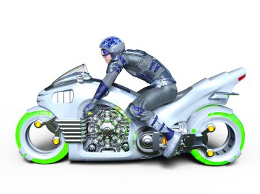 bir süper kahraman 3d cg render