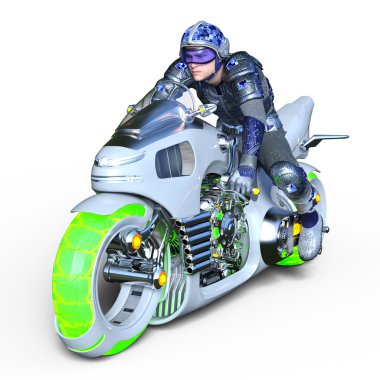 bir süper kahraman 3d cg render