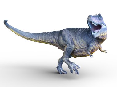 bir dinozor 3d cg işleme