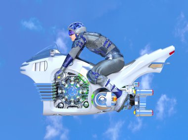 bir süper kahraman 3d cg render