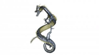 bir doragon 3d cg render