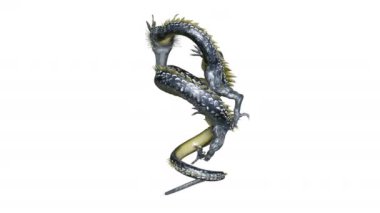 bir doragon 3d cg render