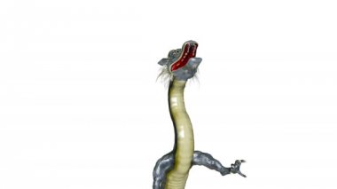 bir doragon 3d cg render