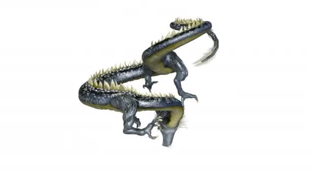 3D rendu 3D d'un doragon 