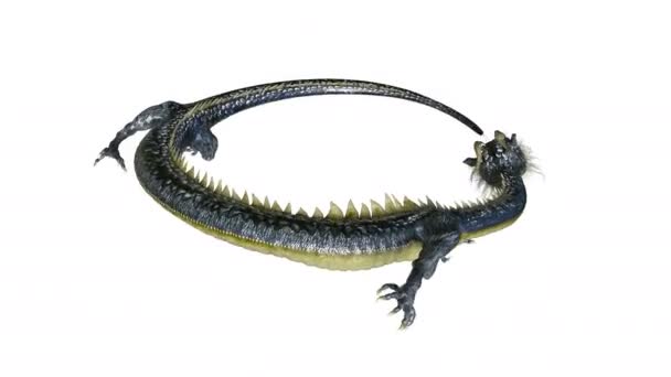 3D rendu 3D d'un doragon 