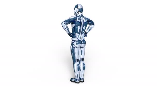 3D rendu 3D d'un robot 