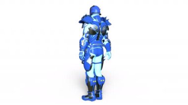3d cg işleme bir robot