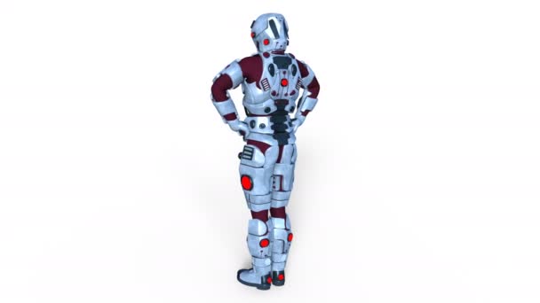 3D rendu 3D d'un robot 