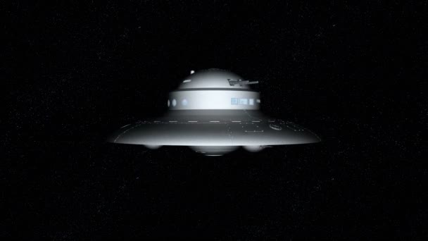 3D rendu 3D d'un ovni 