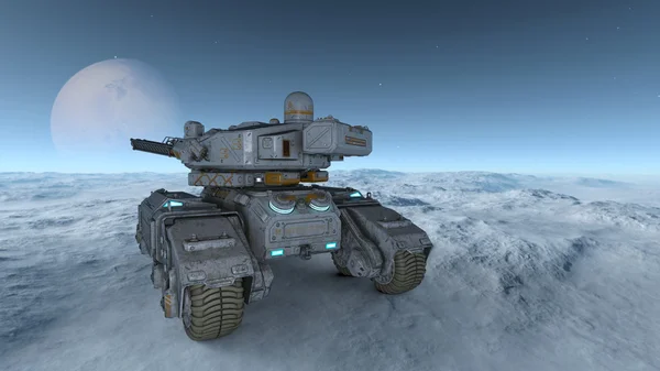 3D CG візуалізація танка — стокове фото