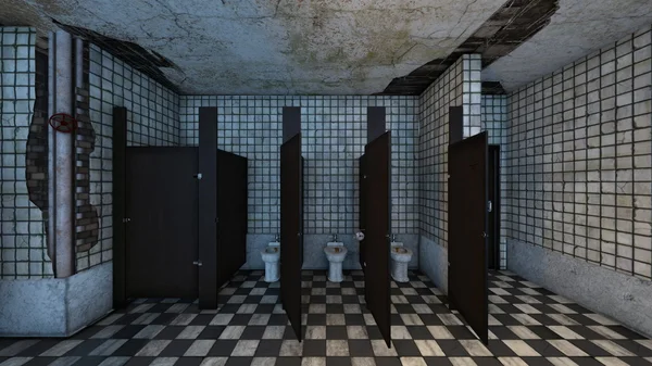 3D CG rendering of a rest room — Stock Photo, Image