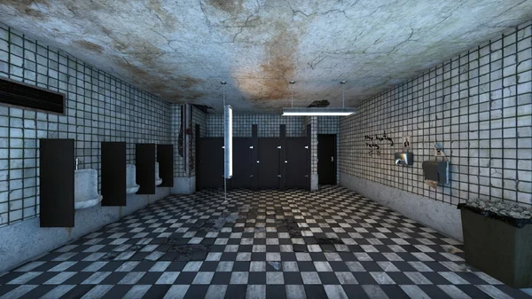 3D CG rendering of a rest room — Stock Photo, Image