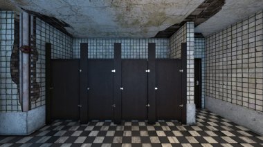 3d cg render bir dinlenme odası