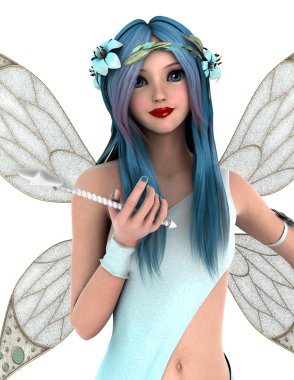 3d cg işleme bir peri