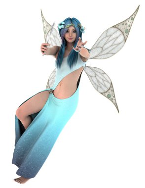 3d cg işleme bir peri