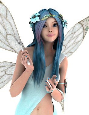 3d cg işleme bir peri