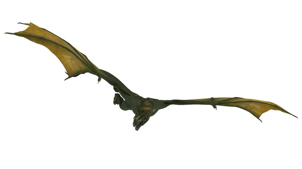 3D CG rendering of a dragon — Stock Photo, Image