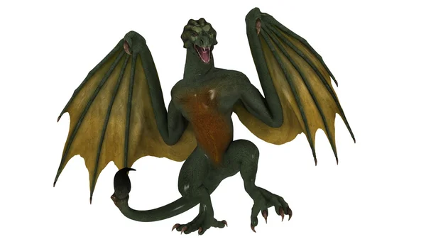 3D CG rendering of a dragon — Stock Photo, Image