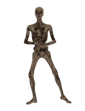 3d cg işleme bir zombi