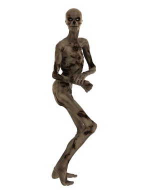 3d cg işleme bir zombi