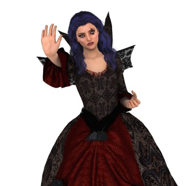 3d cg işleme bir prenses