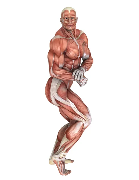 3D CG renderização de uma figura de leigo masculino — Fotografia de Stock