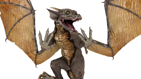 3D CG representación de un dragón — Foto de Stock