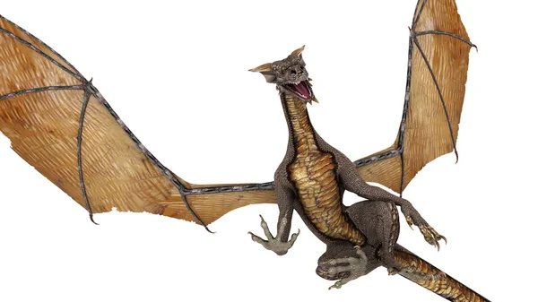 3D CG representación de un dragón — Foto de Stock