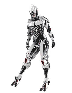 3d cg işleme bir robot