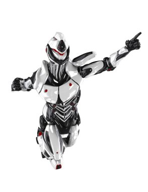 3d cg işleme bir robot