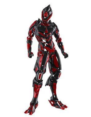 3d cg işleme bir robot