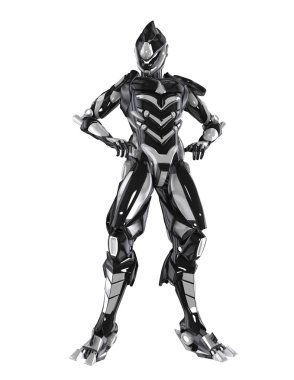 3d cg işleme bir robot